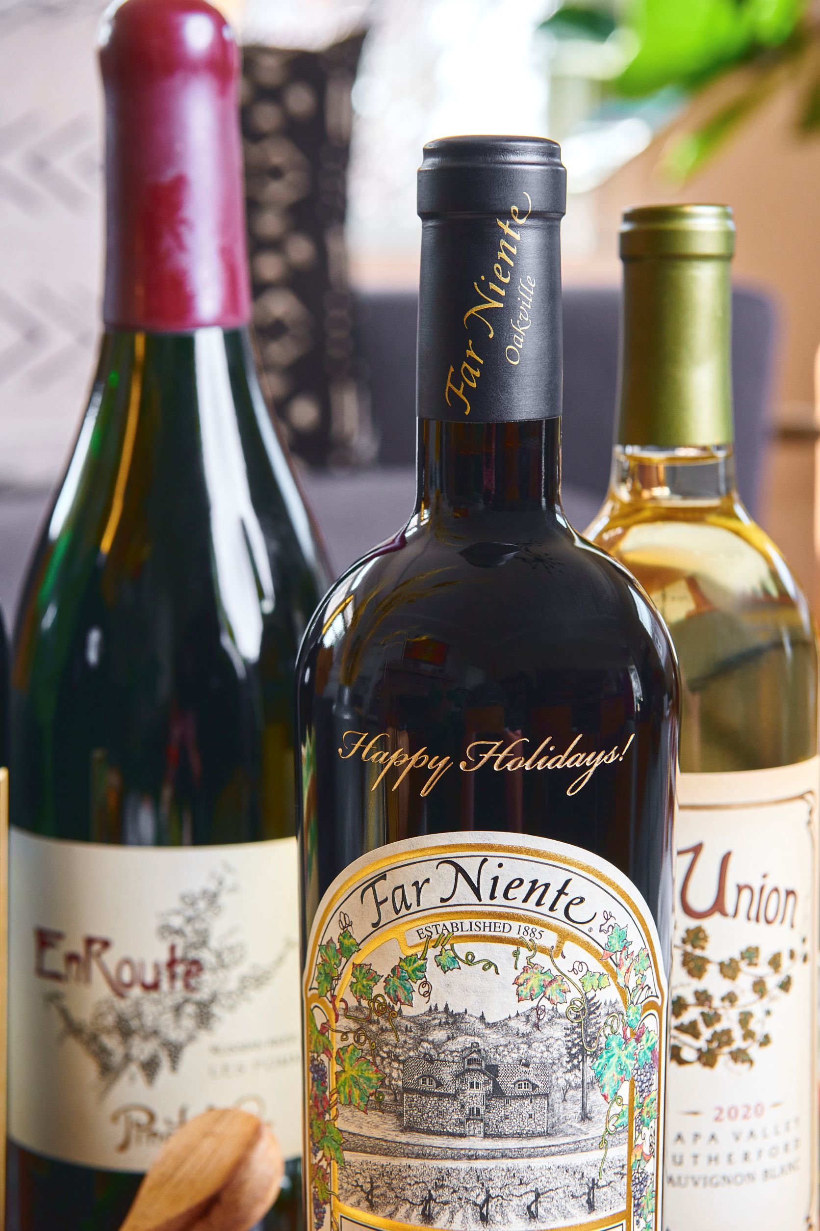Our Merriest Engraved Wine Gifts