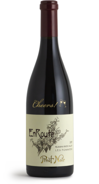 2019 EnRoute Pinot Noir, Russian River Valley, "Les Pommiers" Etched CHEERS