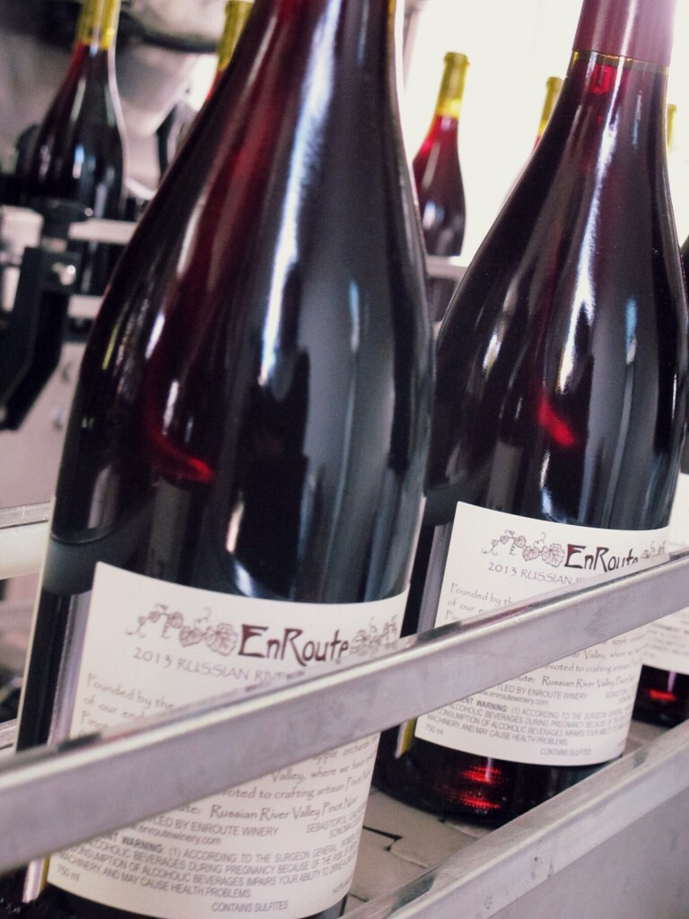 Bottling 2013 EnRoute Pinot Noir, "Les Pommiers"